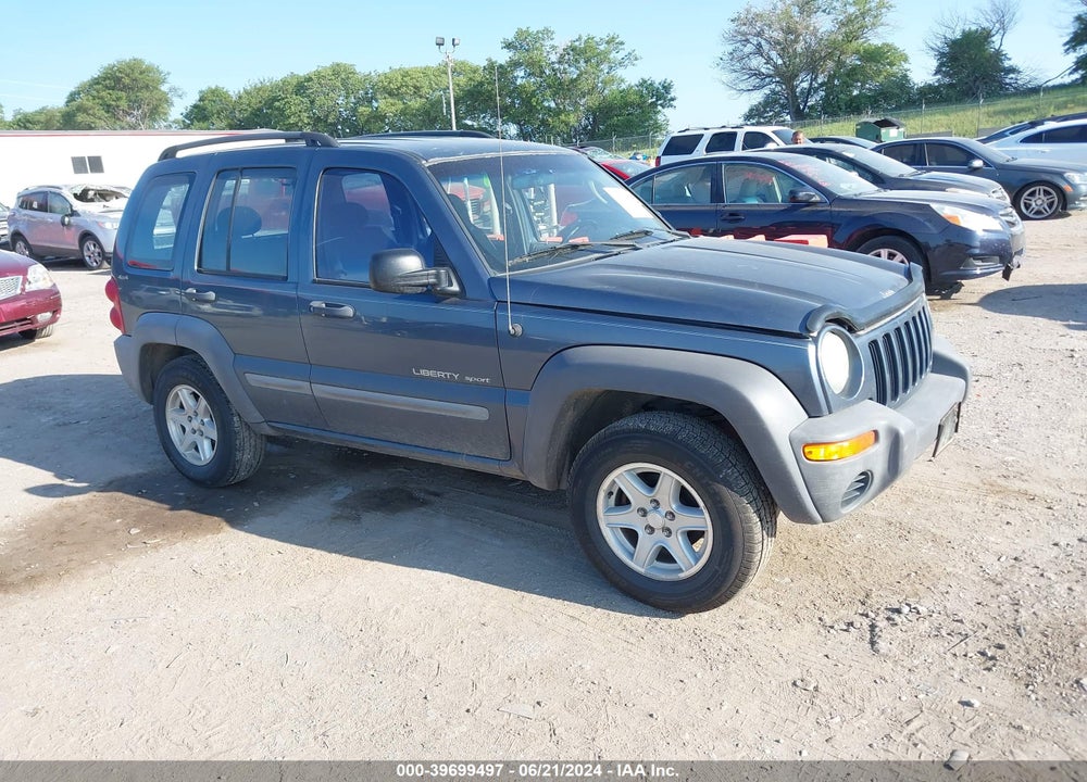 2002 JEEP LIBERTY SPORT VIN: 1J4GL48K22W190042
