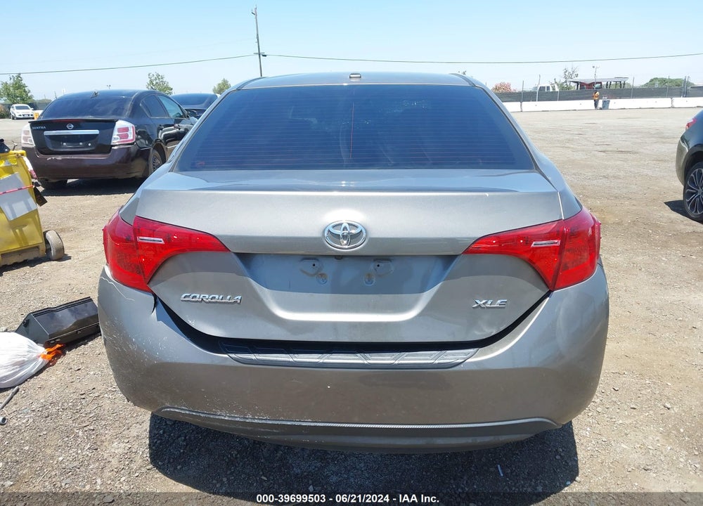 2017 TOYOTA COROLLA XLE VIN: 5YFBURHE0HP692764