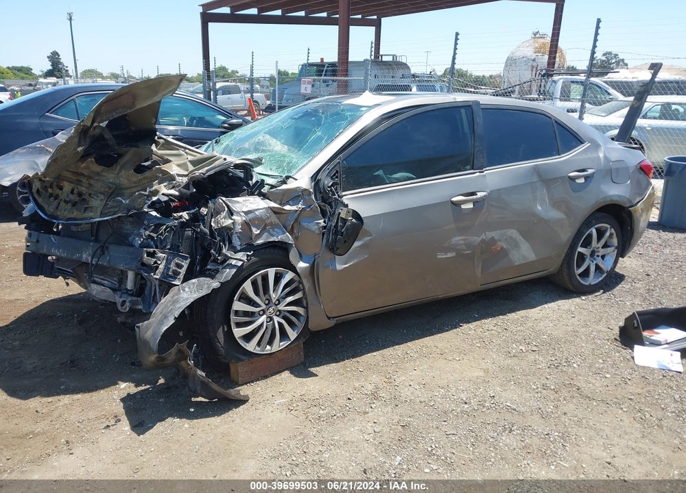 2017 TOYOTA COROLLA XLE VIN: 5YFBURHE0HP692764