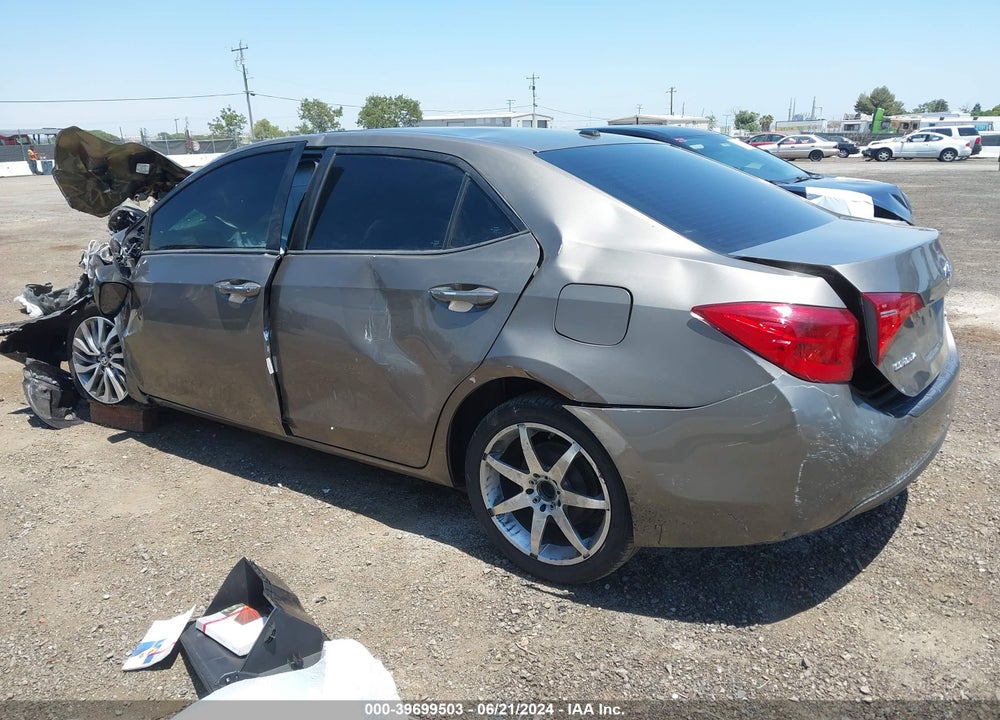 2017 TOYOTA COROLLA XLE VIN: 5YFBURHE0HP692764