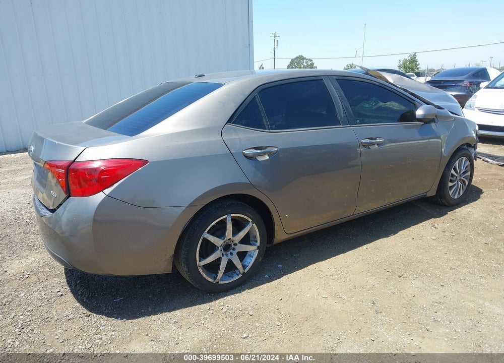 2017 TOYOTA COROLLA XLE VIN: 5YFBURHE0HP692764