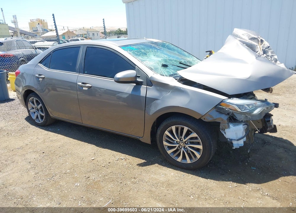 2017 TOYOTA COROLLA XLE VIN: 5YFBURHE0HP692764