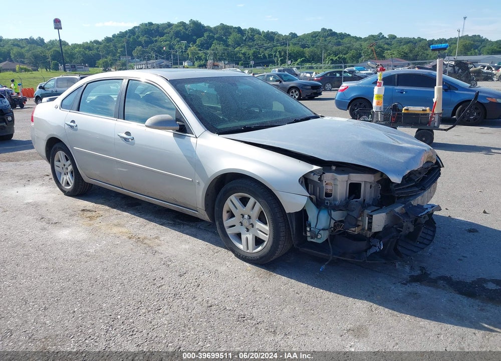 2007 CHEVROLET IMPALA LTZ VIN: 2G1WU58R479360749