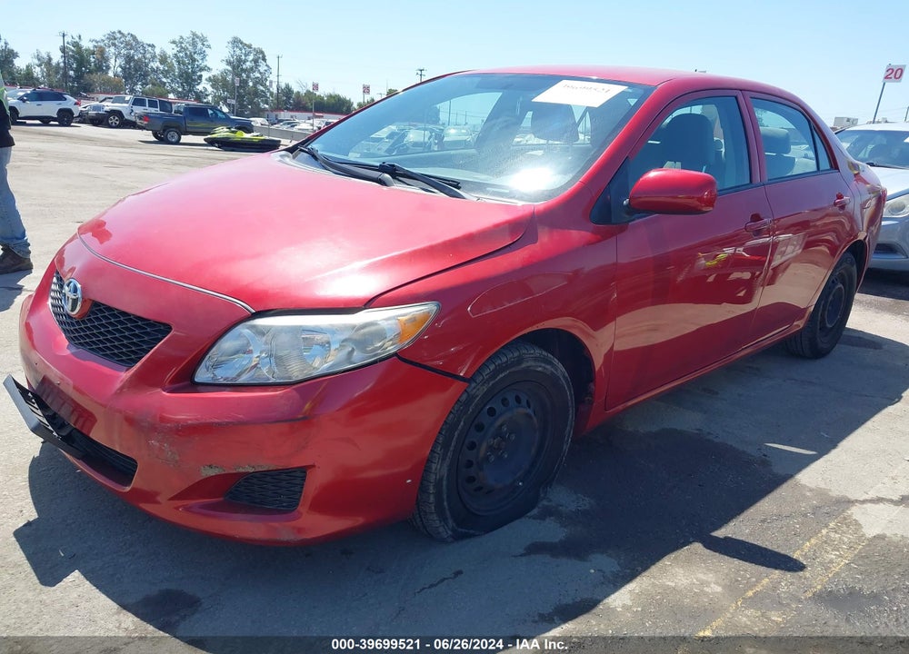 2009 TOYOTA COROLLA LE VIN: 1NXBU40E49Z118120