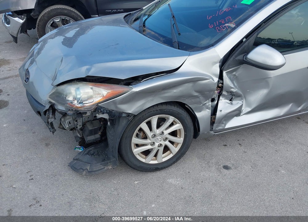 2012 MAZDA 3 I TOURING VIN: JM1BL1V81C1611819