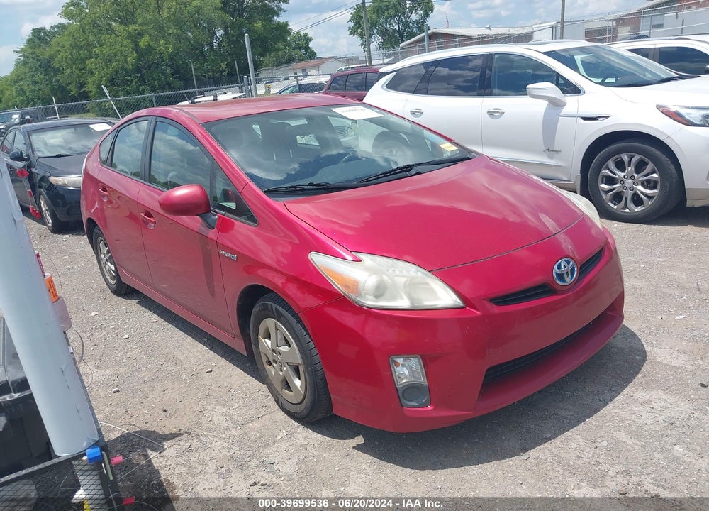 2010 TOYOTA PRIUS II VIN: JTDKN3DUXA0015440
