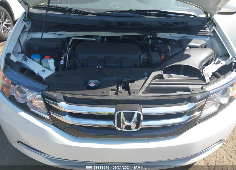2016 HONDA ODYSSEY SE VIN: 5FNRL5H37GB087952