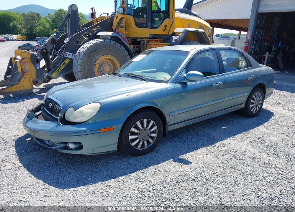 2004 HYUNDAI SONATA VIN: KMHWF25S84A082599