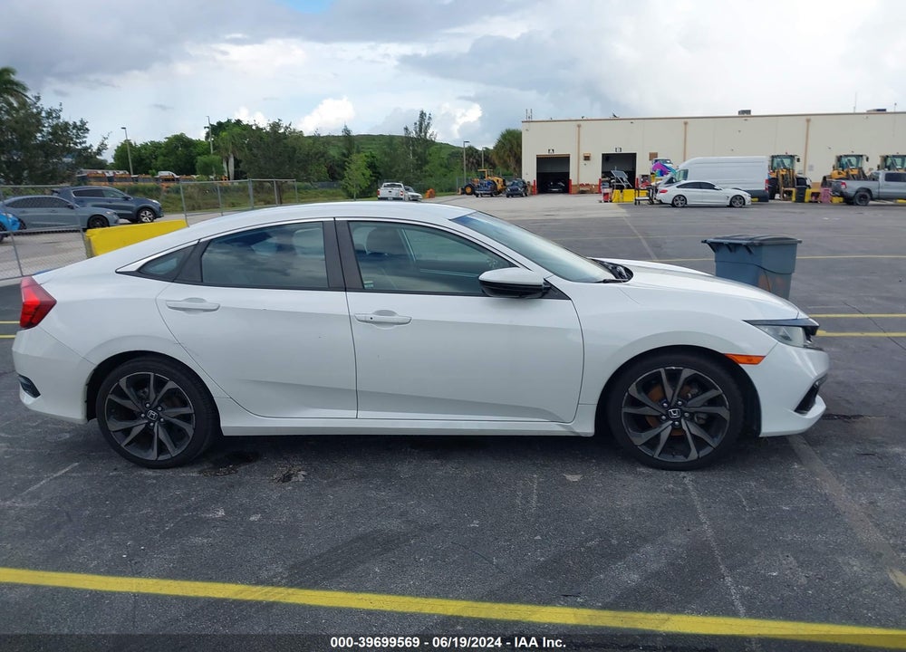 2020 HONDA CIVIC SPORT VIN: 2HGFC2F85LH532193
