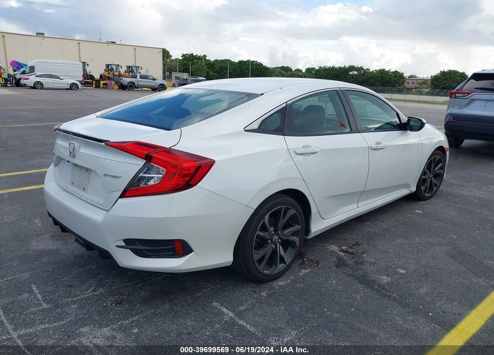2020 HONDA CIVIC SPORT VIN: 2HGFC2F85LH532193