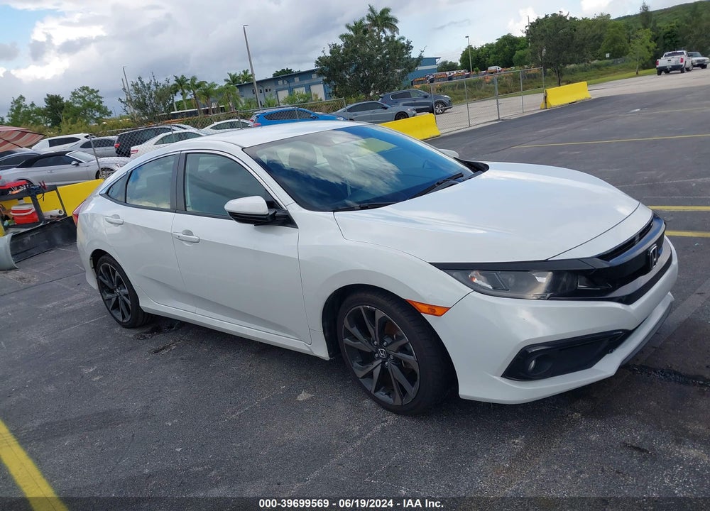 2020 HONDA CIVIC SPORT VIN: 2HGFC2F85LH532193