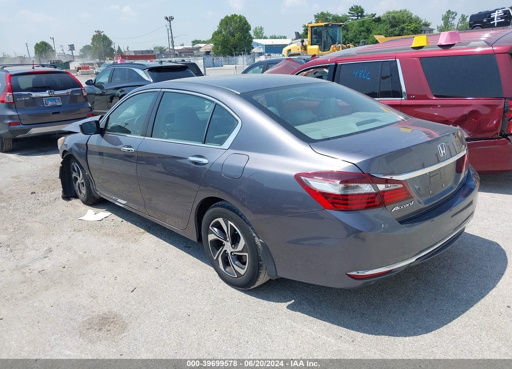 2017 HONDA ACCORD LX VIN: 1HGCR2F35HA244525