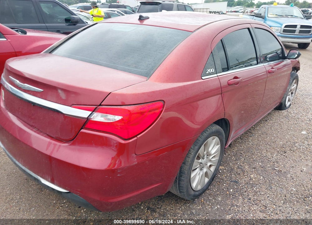 2014 CHRYSLER 200 LX VIN: 1C3CCBAB4EN205321
