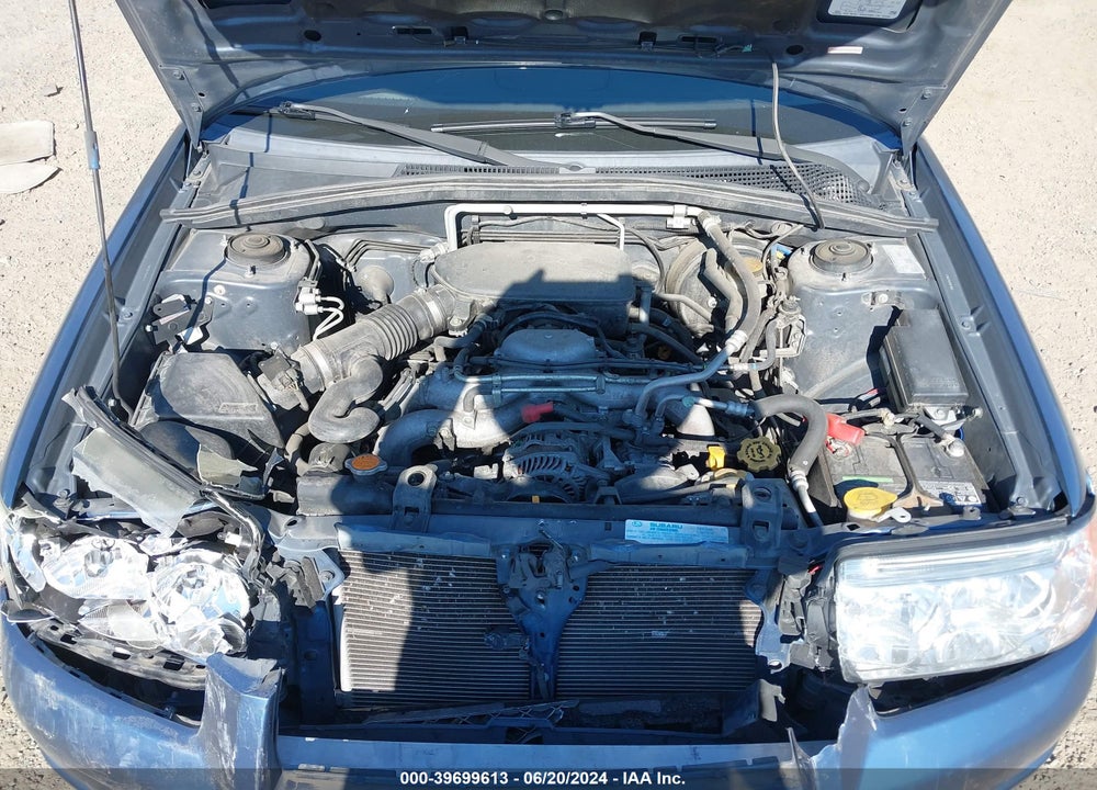 2007 SUBARU FORESTER 2.5X VIN: JF1SG63617H747101