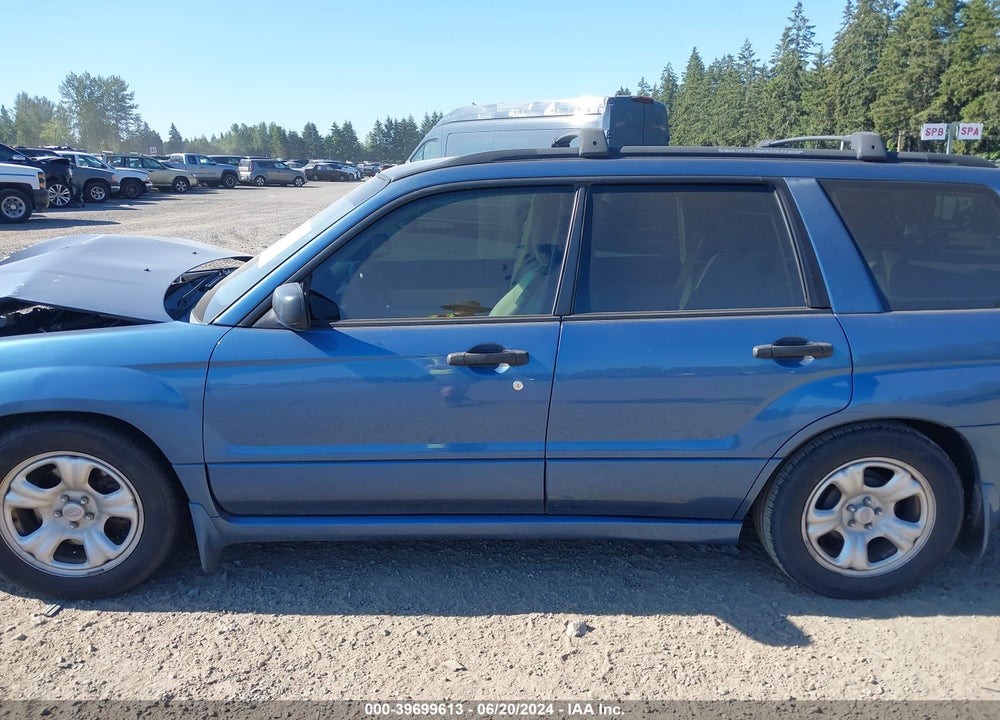 2007 SUBARU FORESTER 2.5X VIN: JF1SG63617H747101