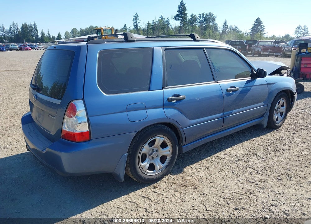 2007 SUBARU FORESTER 2.5X VIN: JF1SG63617H747101