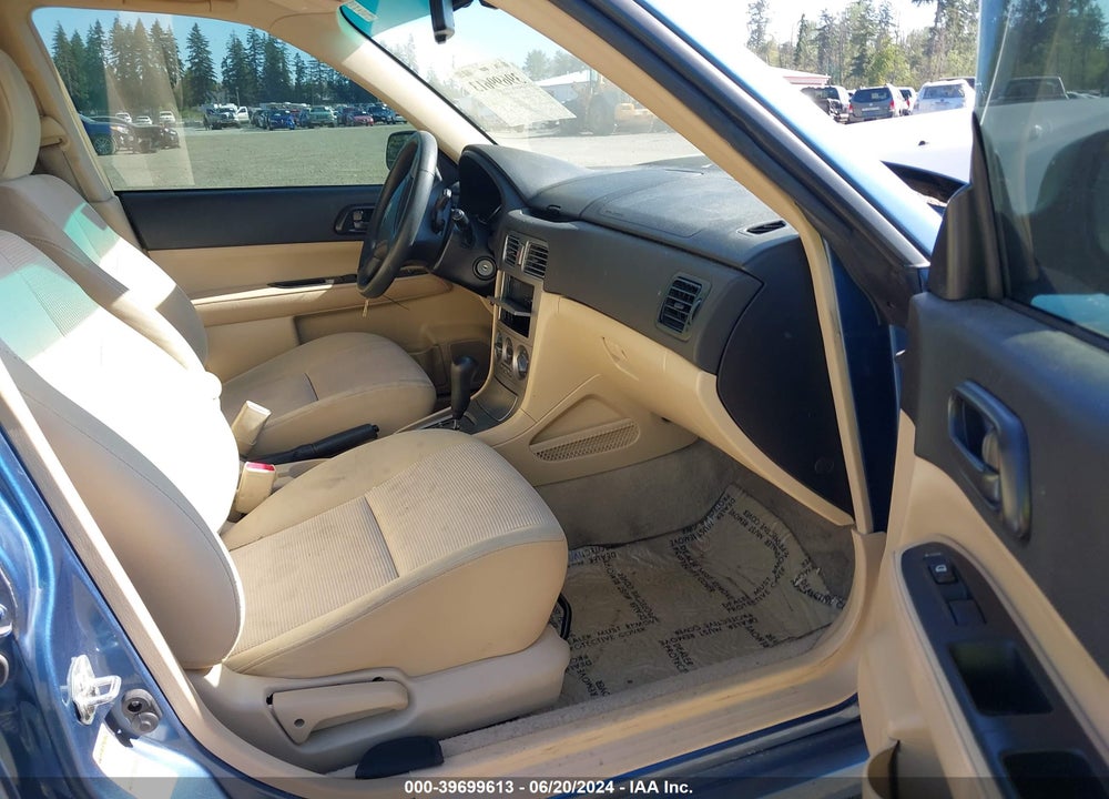 2007 SUBARU FORESTER 2.5X VIN: JF1SG63617H747101