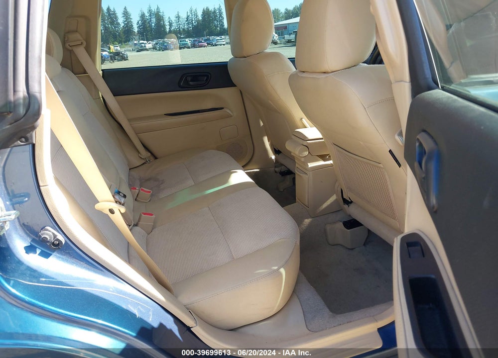 2007 SUBARU FORESTER 2.5X VIN: JF1SG63617H747101
