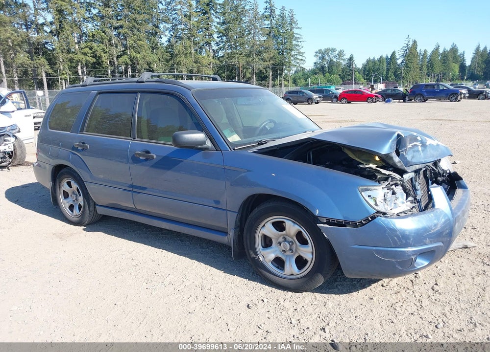 2007 SUBARU FORESTER 2.5X VIN: JF1SG63617H747101