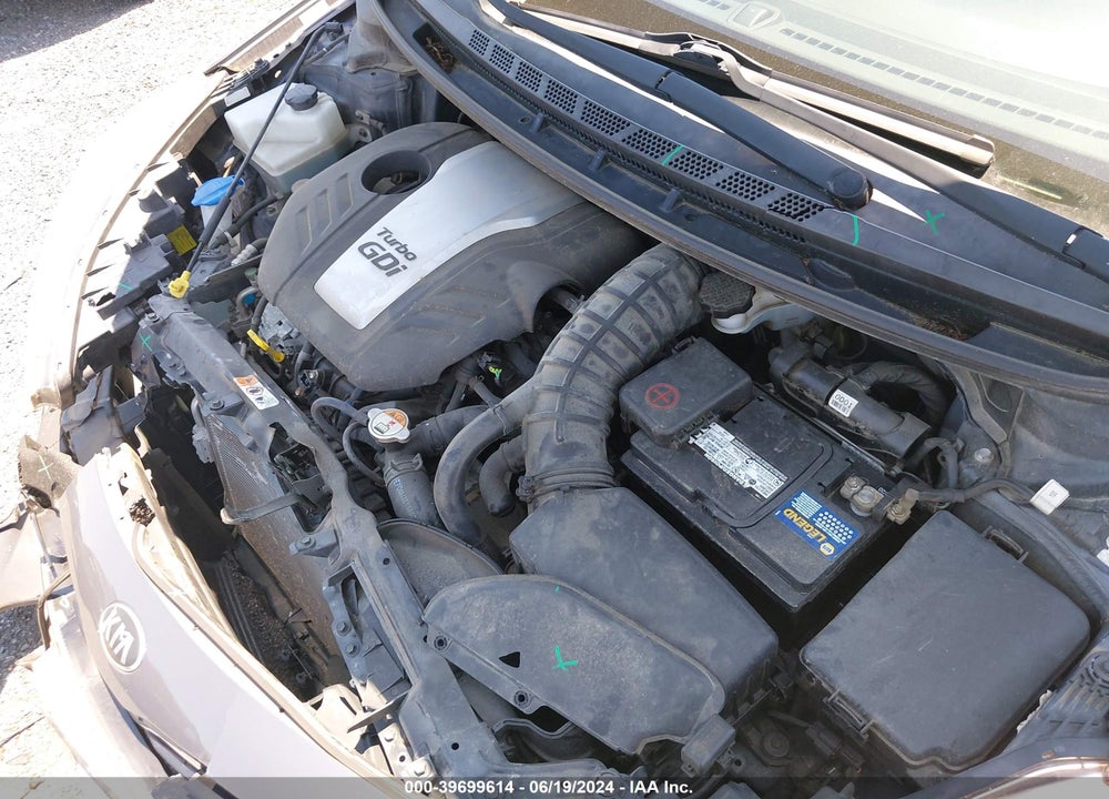 2015 KIA FORTE SX VIN: KNAFZ5A34F5283758