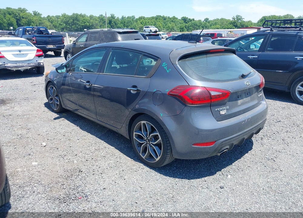 2015 KIA FORTE SX VIN: KNAFZ5A34F5283758