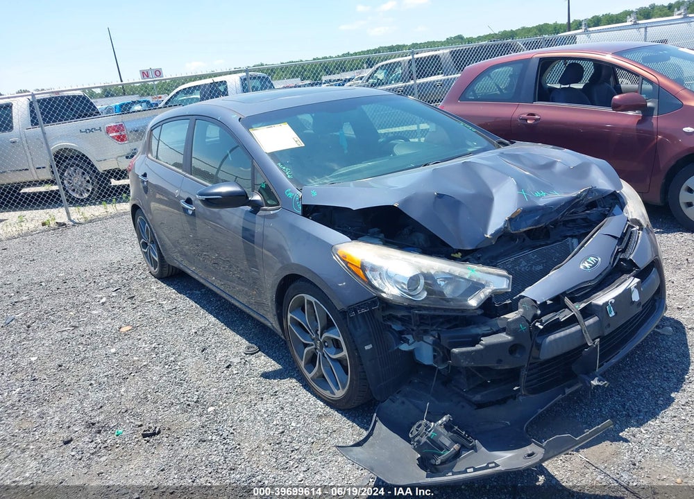 2015 KIA FORTE SX VIN: KNAFZ5A34F5283758