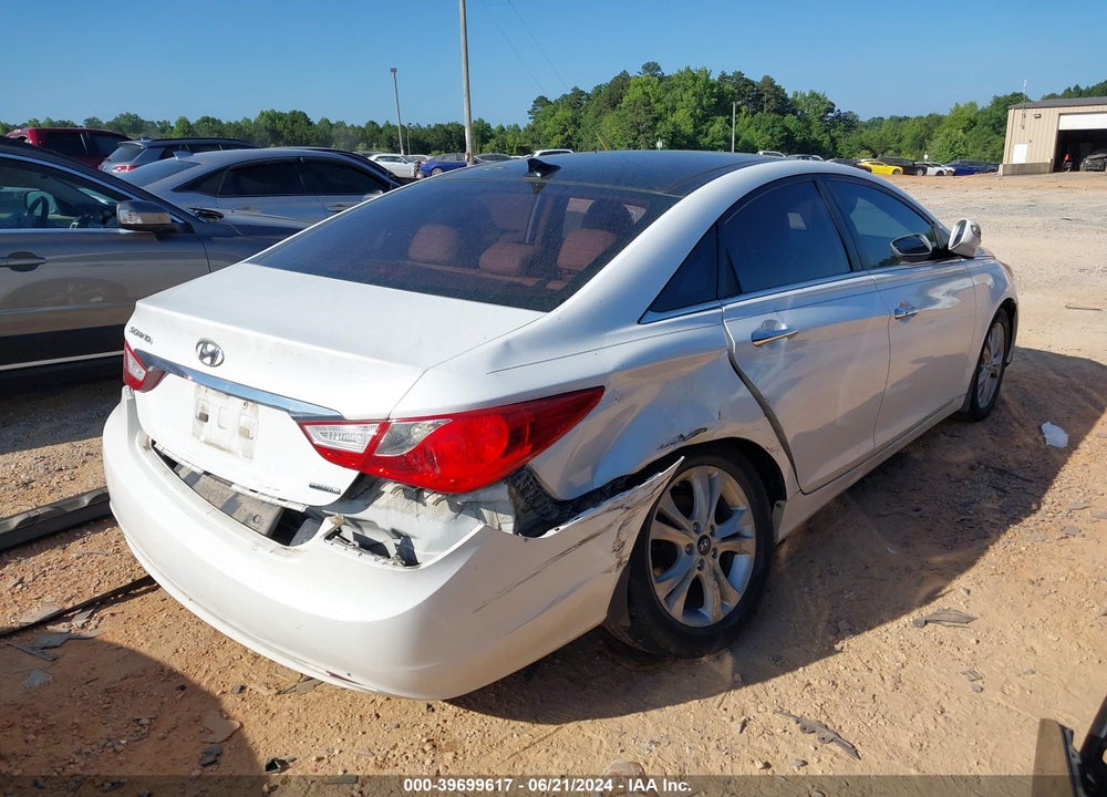 2012 HYUNDAI SONATA LIMITED VIN: 5NPEC4AC5CH423855