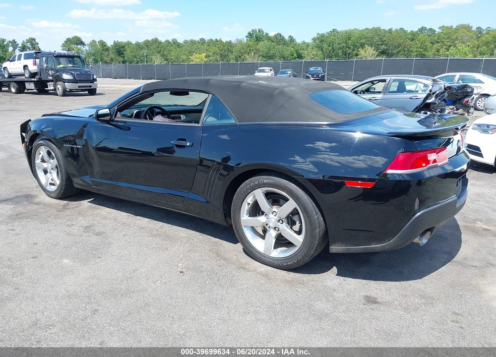 2015 CHEVROLET CAMARO 1LT VIN: 2G1FD3D39F9226226