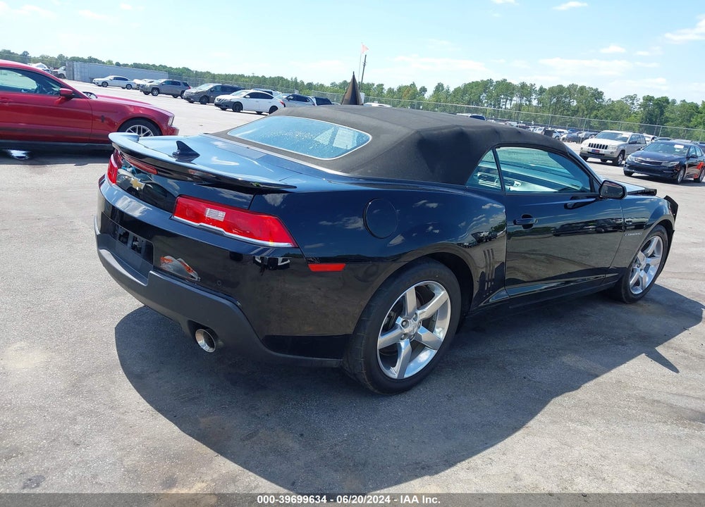 2015 CHEVROLET CAMARO 1LT VIN: 2G1FD3D39F9226226