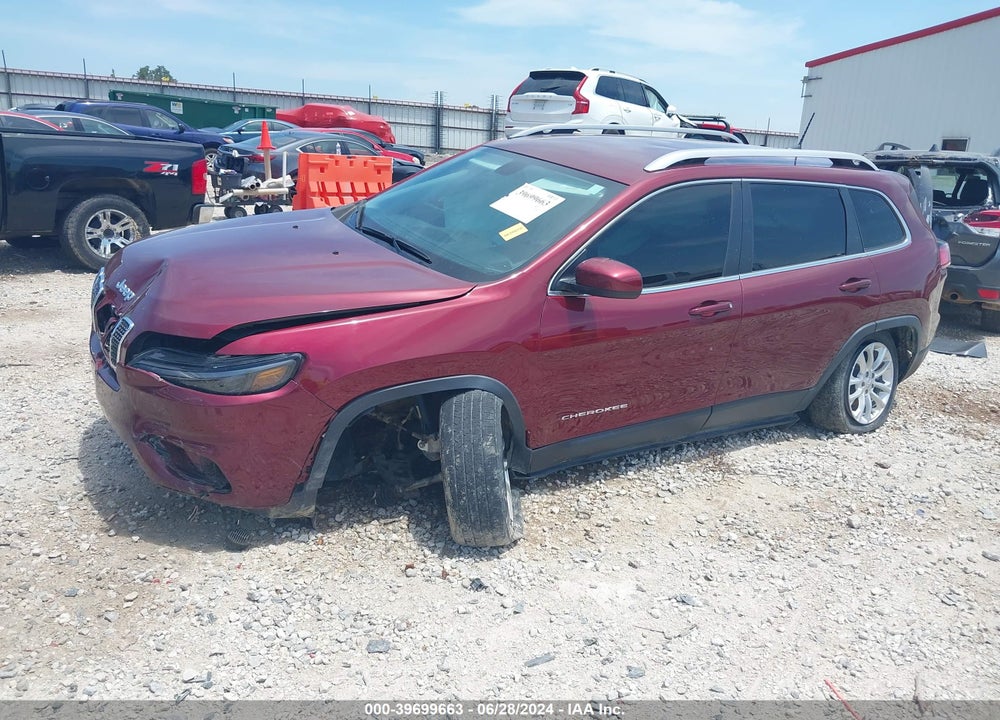 2019 JEEP CHEROKEE LATITUDE FWD VIN: 1C4PJLCB1KD428388