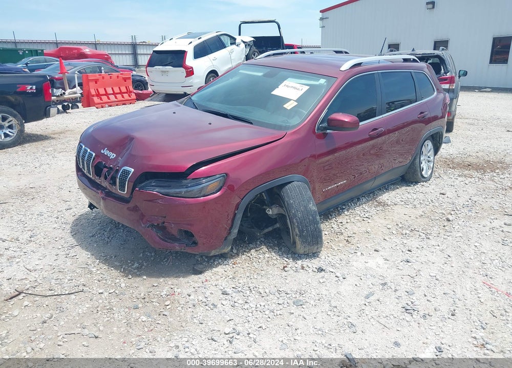 2019 JEEP CHEROKEE LATITUDE FWD VIN: 1C4PJLCB1KD428388
