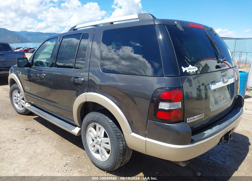 2007 FORD EXPLORER EDDIE BAUER VIN: 1FMEU74857UA72989