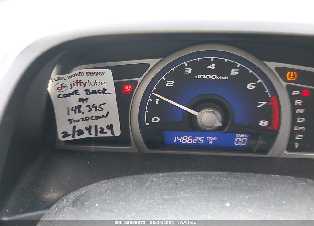 2008 HONDA CIVIC LX VIN: 2HGFG12678H528897