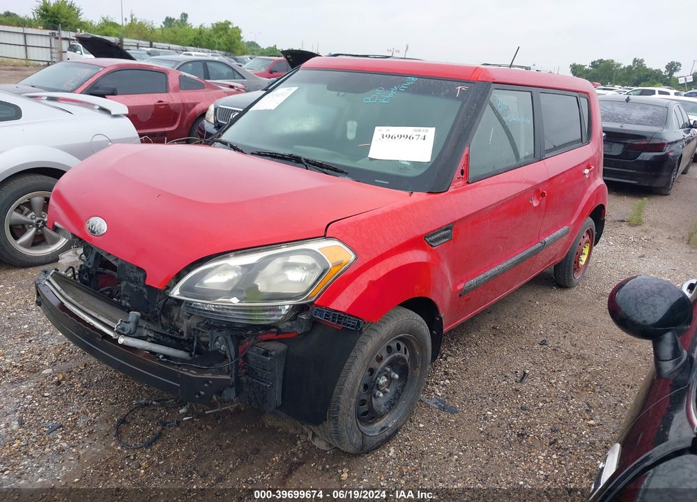 2013 KIA SOUL VIN: KNDJT2A6XD7628316