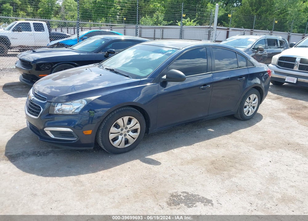 2015 CHEVROLET CRUZE LS AUTO VIN: 1G1PA5SH8F7160275