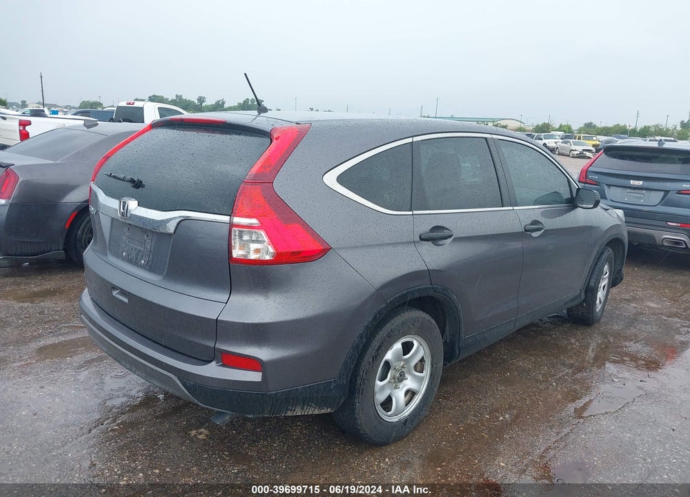 2016 HONDA CR-V LX VIN: 3CZRM3H34GG710580
