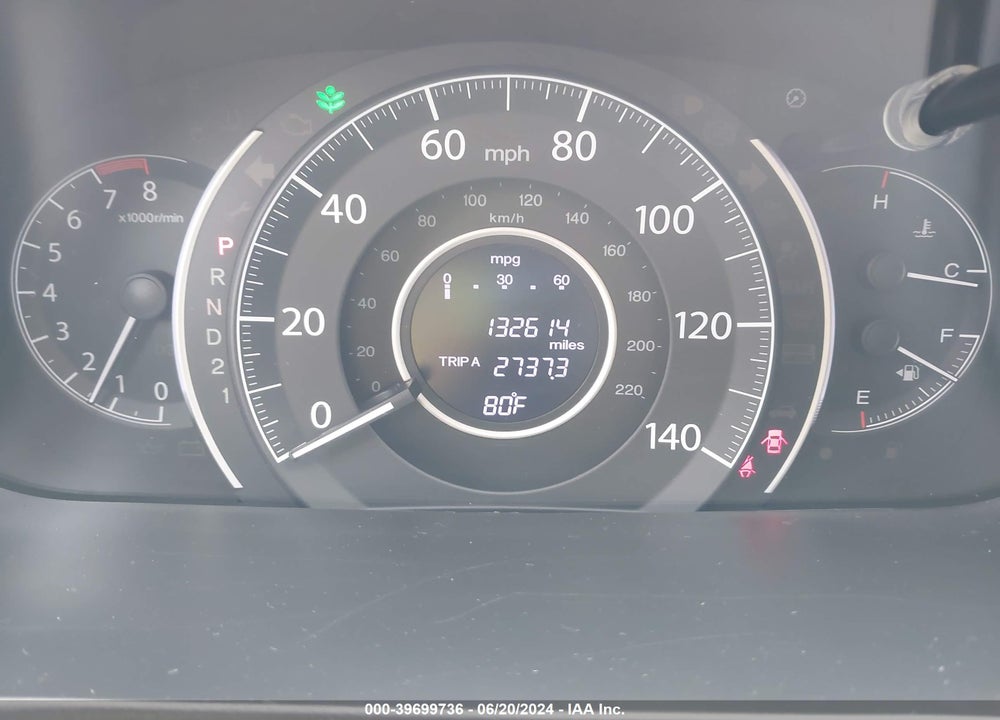 2014 HONDA CR-V EX-L VIN: 5J6RM3H79EL011657