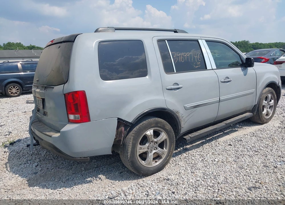 2013 HONDA PILOT VIN: 5FNYF3H59DB013209
