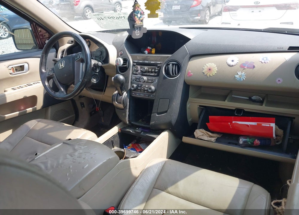 2013 HONDA PILOT VIN: 5FNYF3H59DB013209