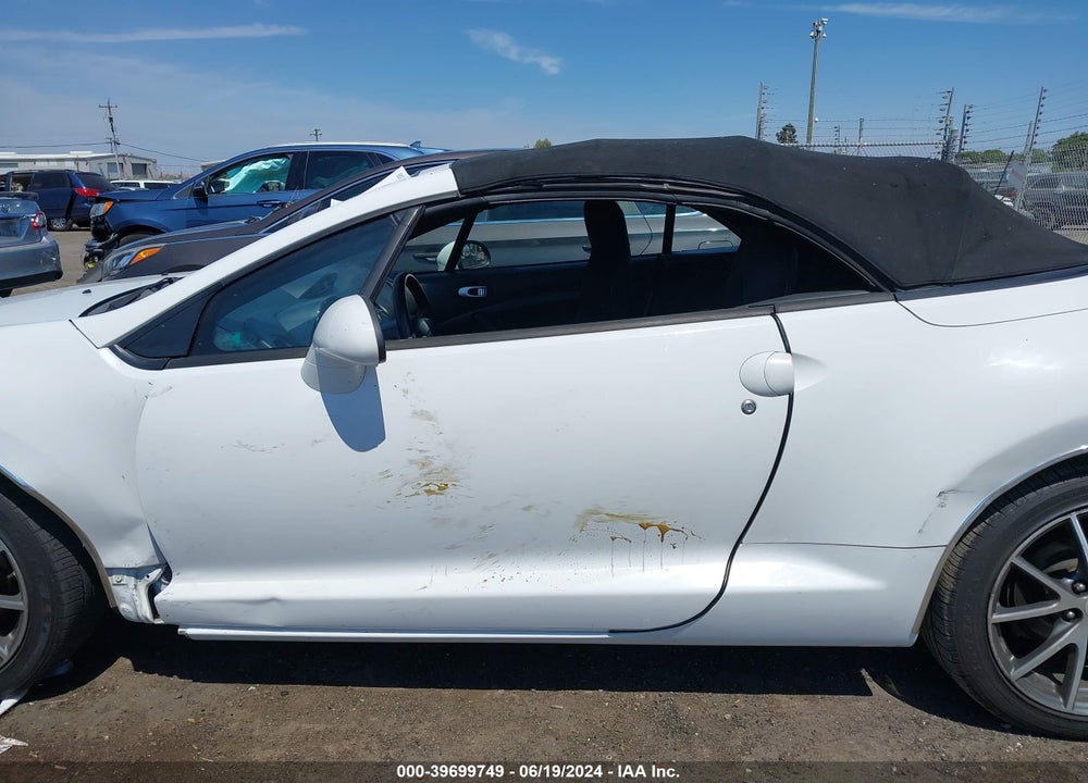 2012 MITSUBISHI ECLIPSE SPYDER GS SPORT VIN: 4A37L2EF0CE001877