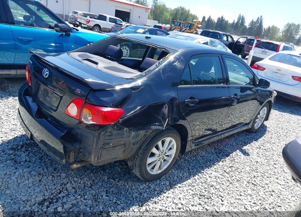 2009 TOYOTA COROLLA S VIN: 1NXBU40EX9Z069943