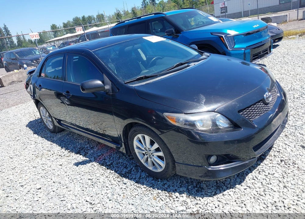2009 TOYOTA COROLLA S VIN: 1NXBU40EX9Z069943