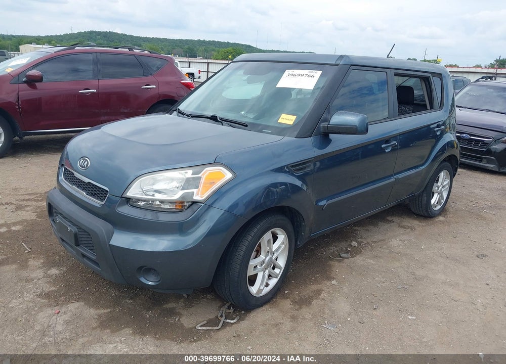 2011 KIA SOUL VIN: KNDJT2A26B7196463
