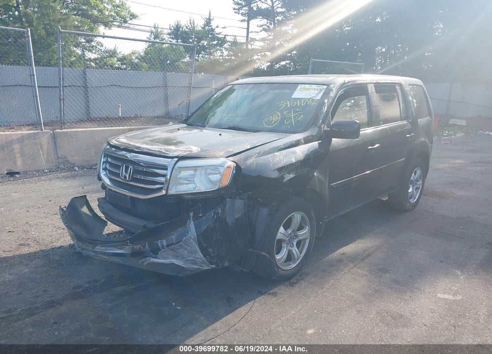 2015 HONDA PILOT EX VIN: 5FNYF4H4XFB069336