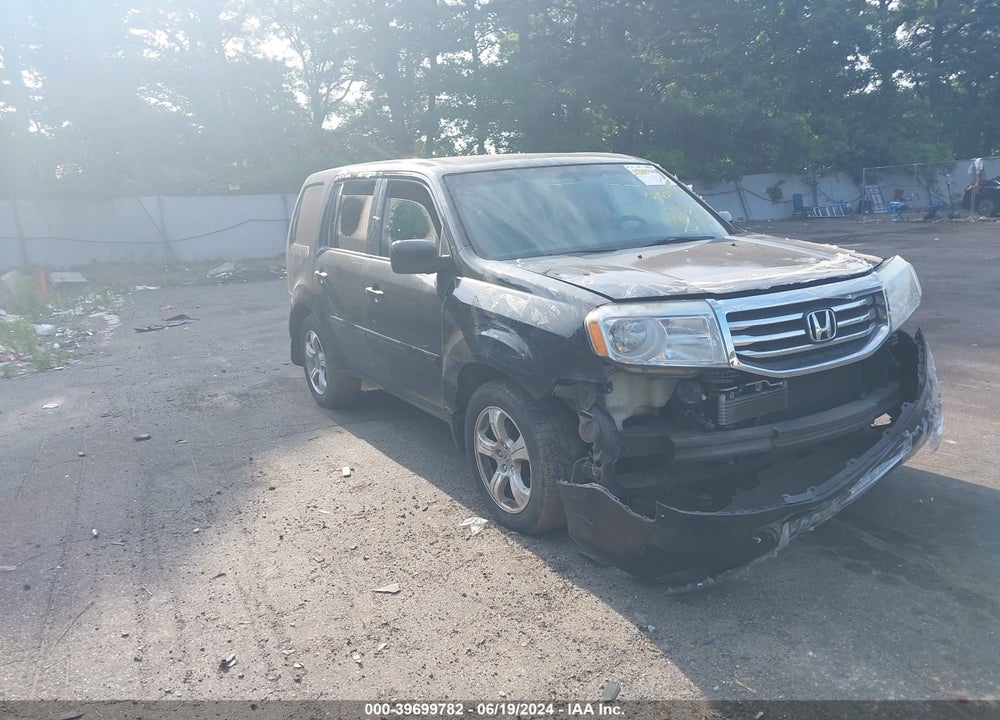 2015 HONDA PILOT EX VIN: 5FNYF4H4XFB069336