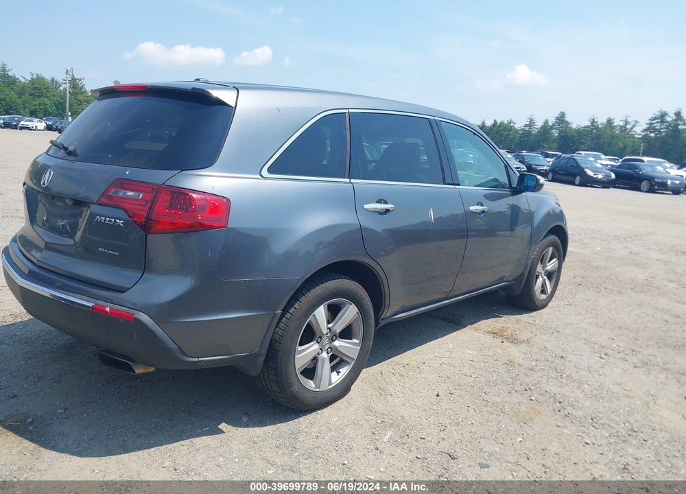 2011 ACURA MDX TECHNOLOGY PACKAGE VIN: 2HNYD2H69BH550253