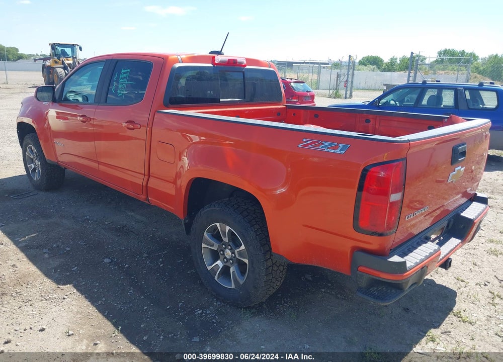 2016 CHEVROLET COLORADO Z71 VIN: 1GCPTDE13G1373200