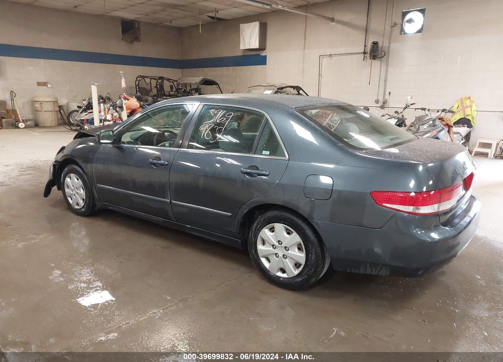 2003 HONDA ACCORD 2.4 LX VIN: 1HGCM56393A142038