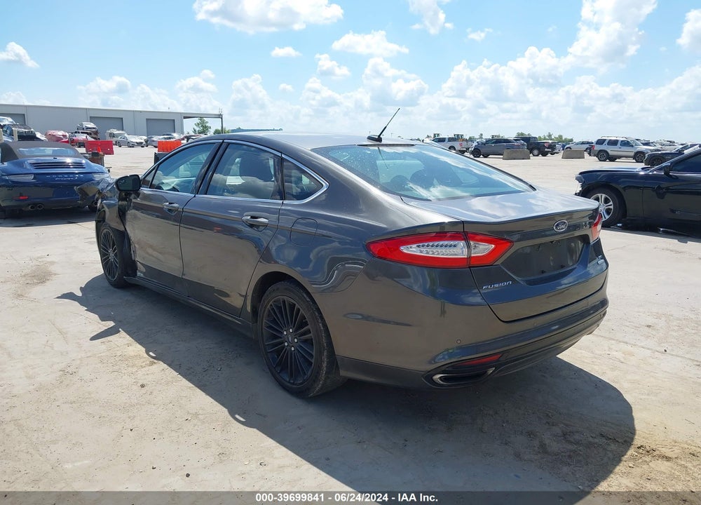 2016 FORD FUSION SE VIN: 3FA6P0H99GR356553