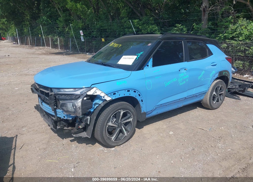 2023 CHEVROLET TRAILBLAZER AWD RS VIN: KL79MUSL6PB048964